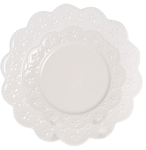 Vajilla Porcelana Flor