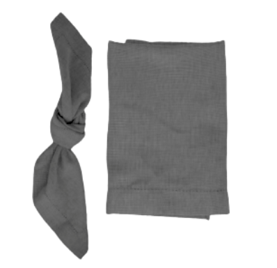 Servilleta Jaspeada Gris Oxford