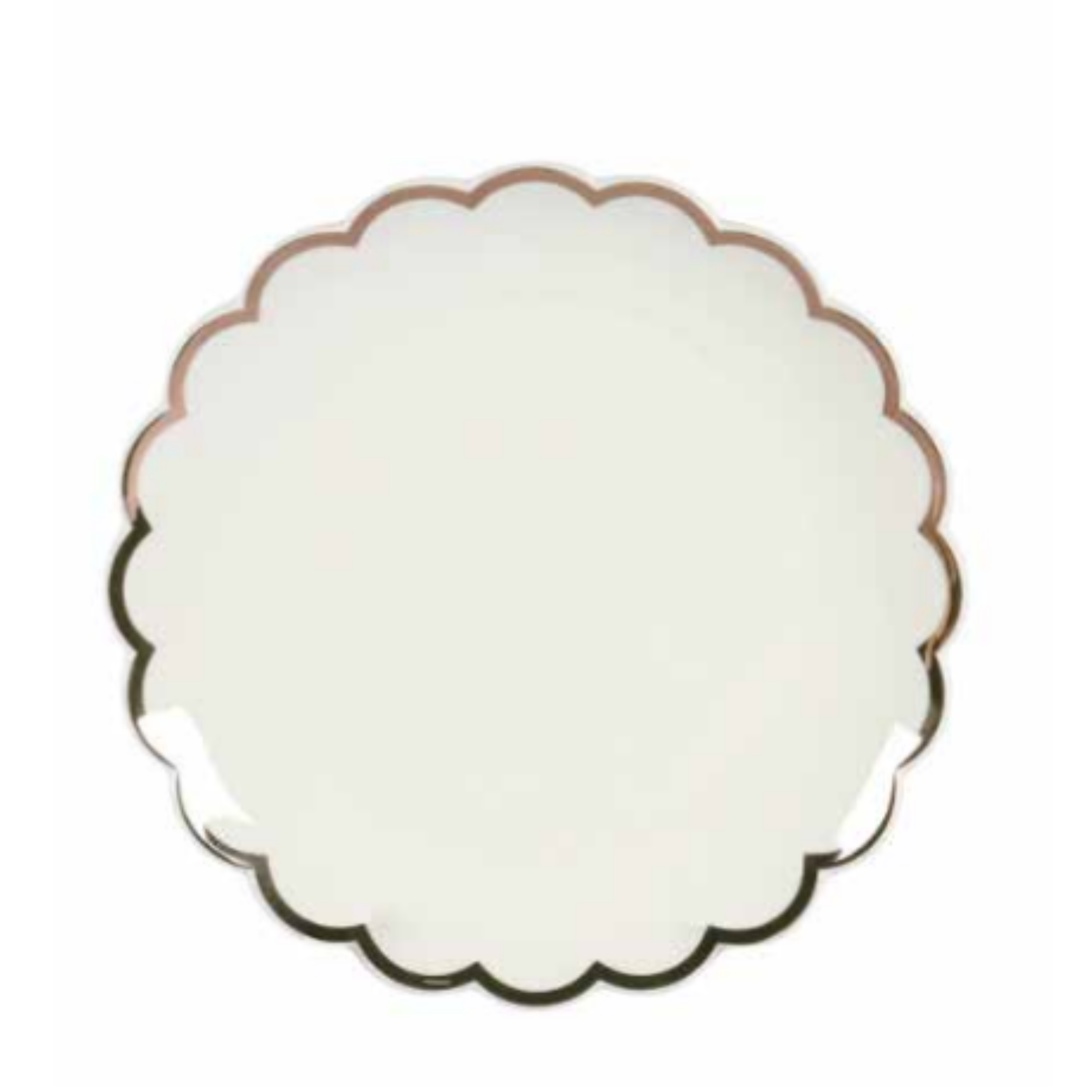 Vajilla Porcelana Concha Dorada