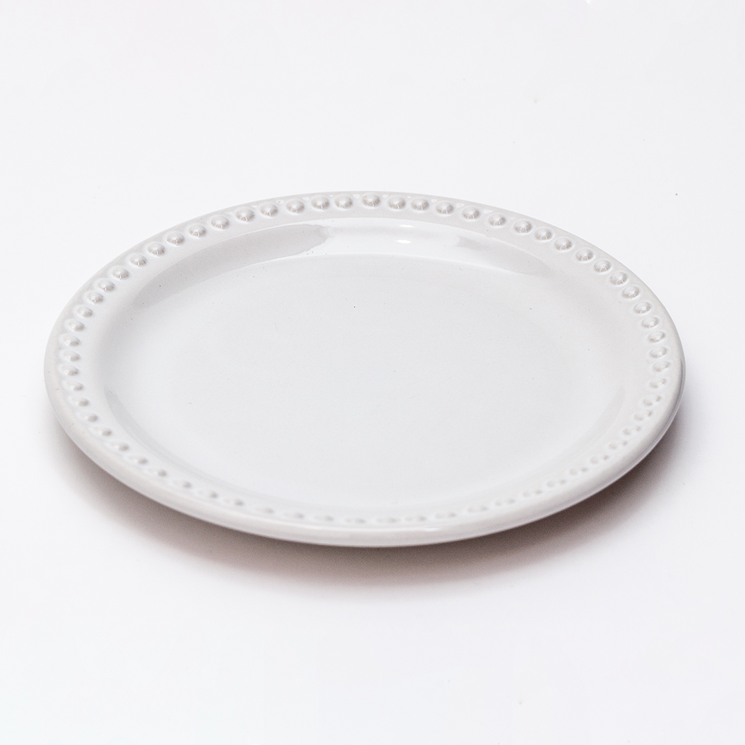 Vajilla Puntos Blanco