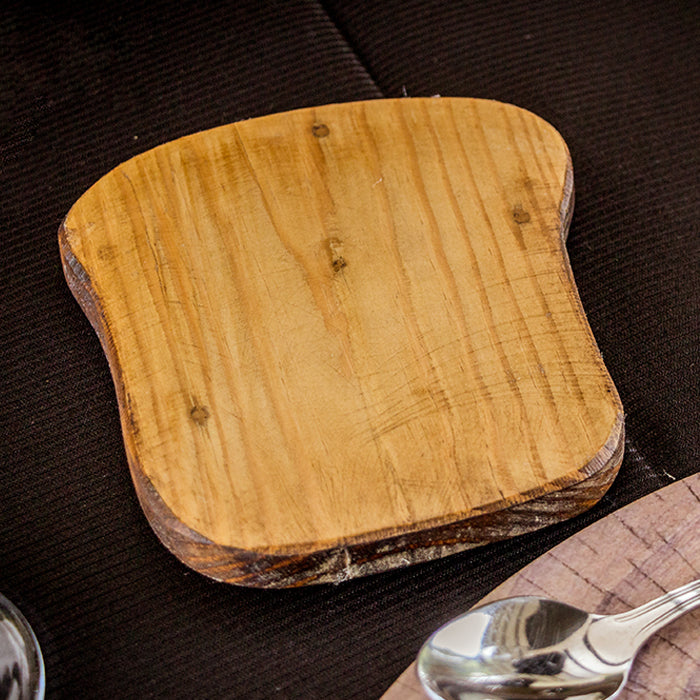 Plato Pan Madera