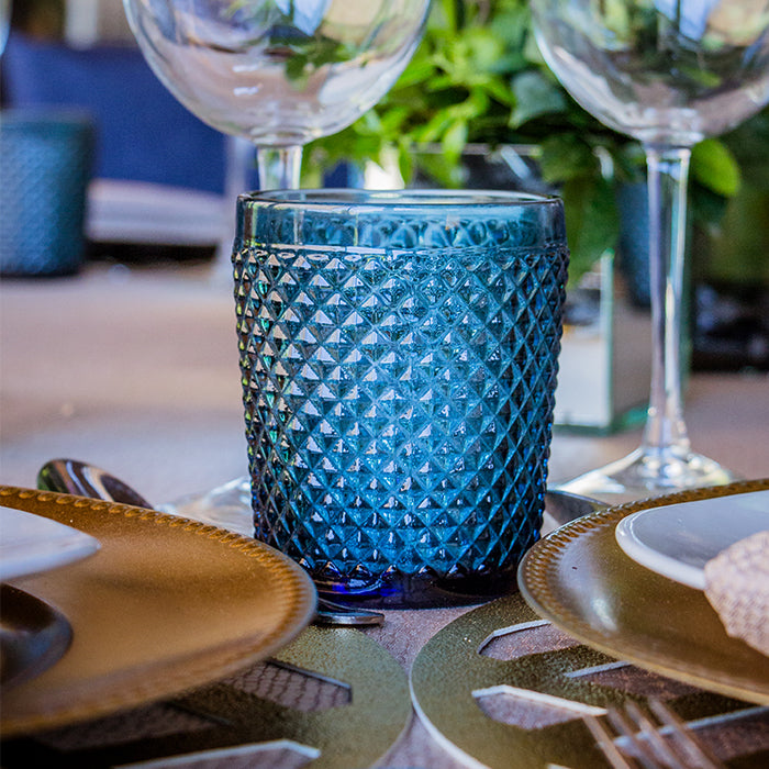 Vaso Diamante Azul