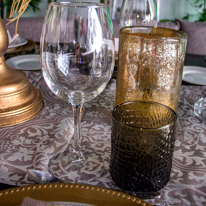 Vaso Textura Cocodrilo