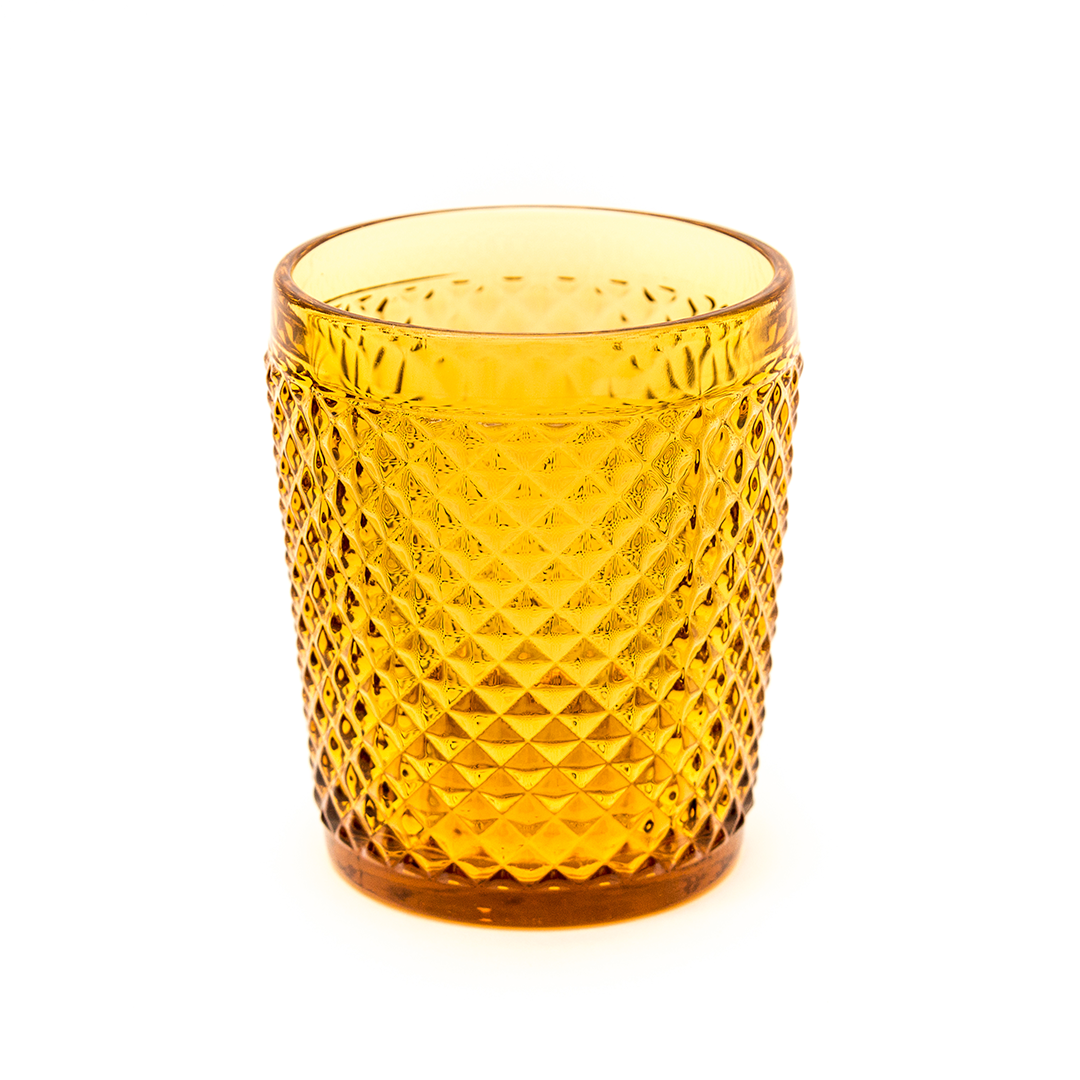 Vaso Diamante Ámbar