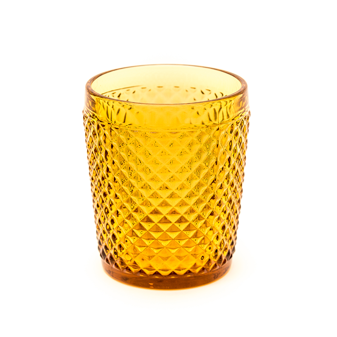 VASO DIAMANTE AMBAR