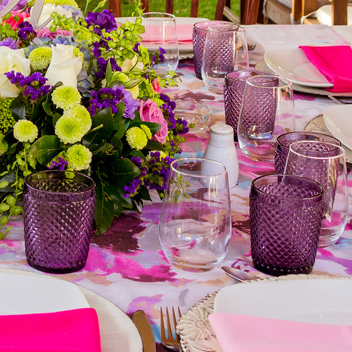 Vaso Diamante Morado