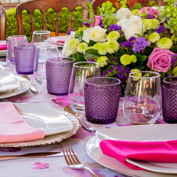 Vaso Diamante Morado