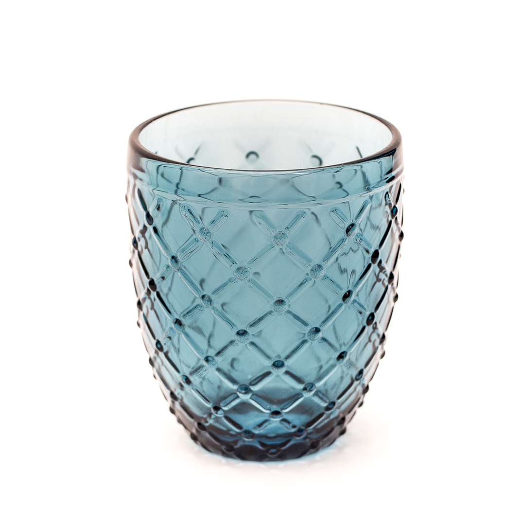 Vaso Textura Azul