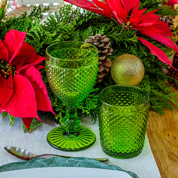 Vaso Diamante Verde