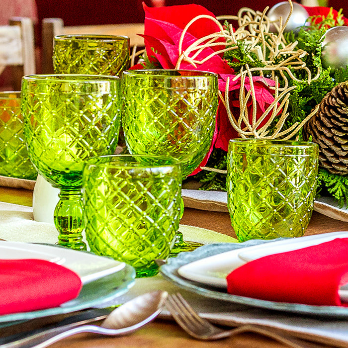 Vaso Textura Verde