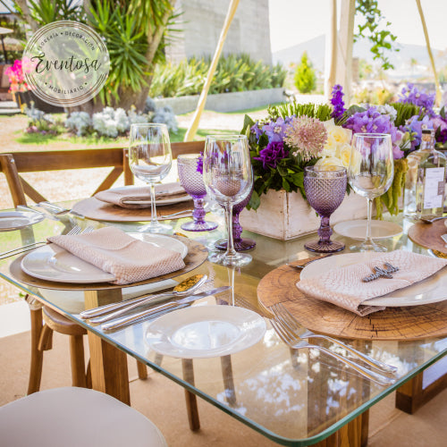Mesa Rectangular Cristal