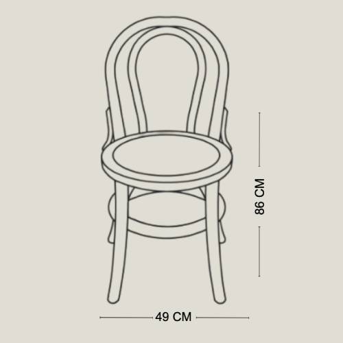 Silla Thonet Tejida