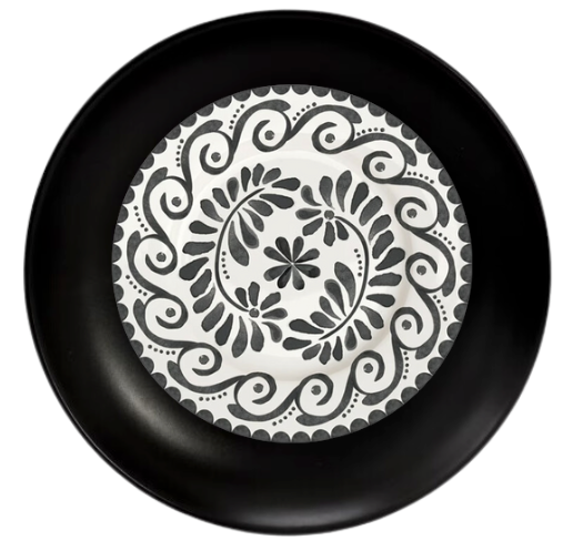 Vajilla Talavera Negra