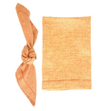 Servilleta Jaspeada Naranja