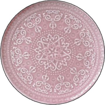 Vajilla Talavera Rosa Claro