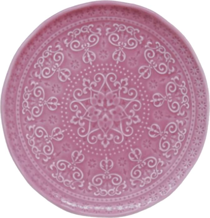 Vajilla Talavera Rosa Fuerte